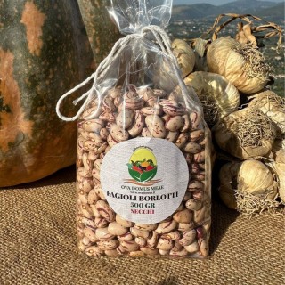 Dried borlotti beans 500 gr